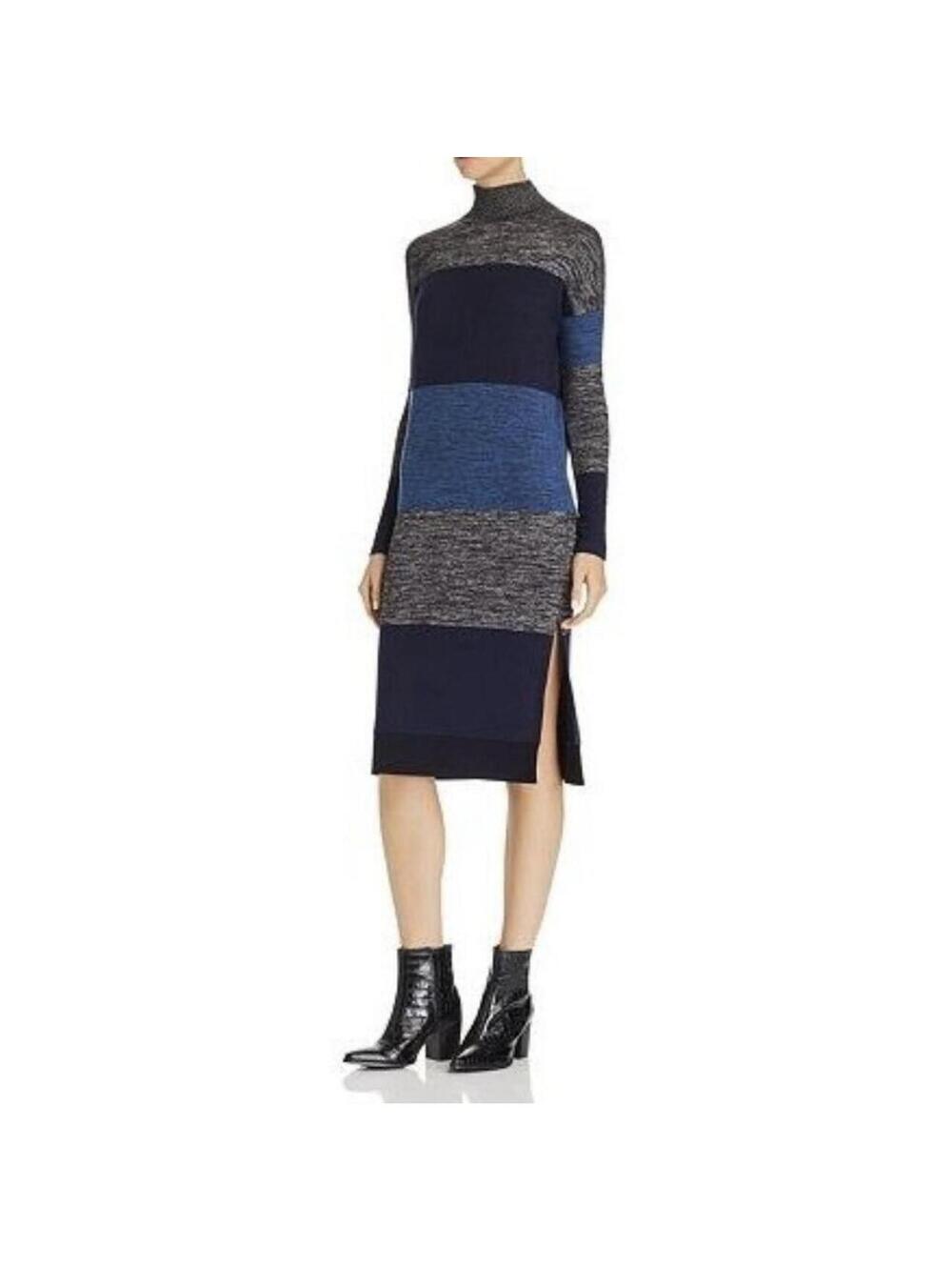 Rag & Bone Bowery striped sweater dress, thin knit